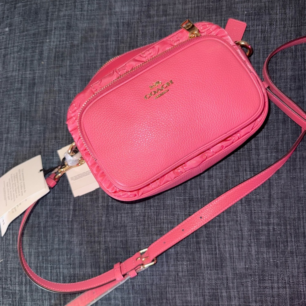 Coach Pink Crossbody Bag (new with tags)